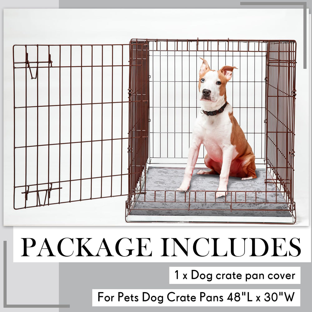 VitalCozy crate pan cover with noise-reducing surface and non-slip grip for calmer, steadier moves.