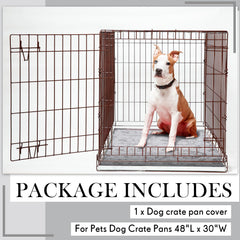 VitalCozy crate pan cover with noise-reducing surface and non-slip grip for calmer, steadier moves.