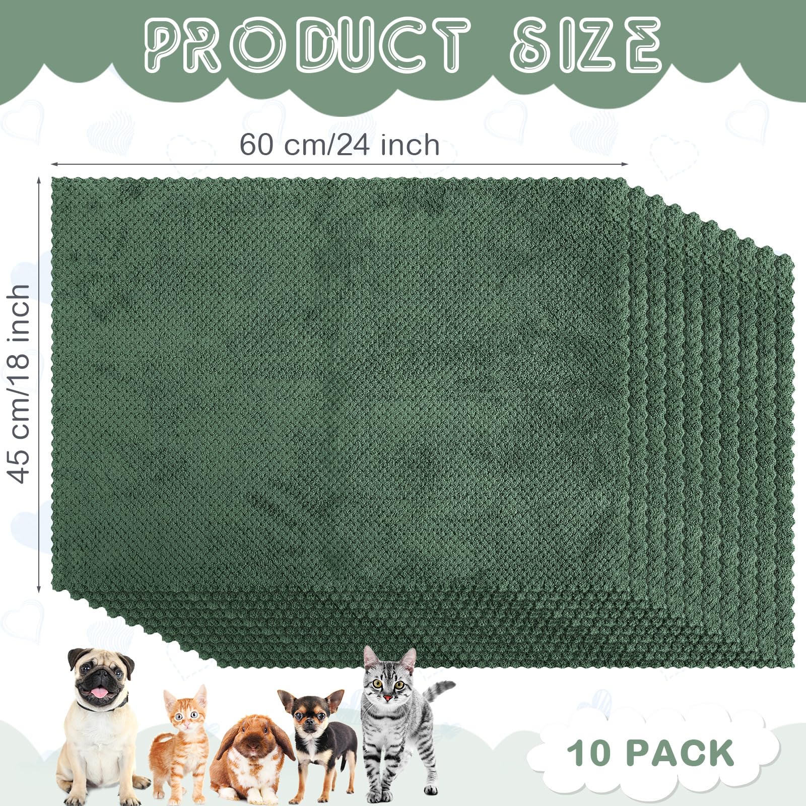 VitalCozy 18x24 inch liner used as cozy bedding and car travel mat for small pets