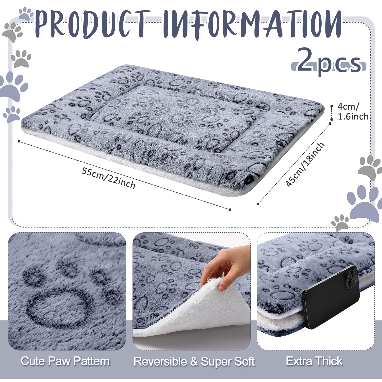 VitalCozy self-warming cat mat in crate view highlighting safety without electricity