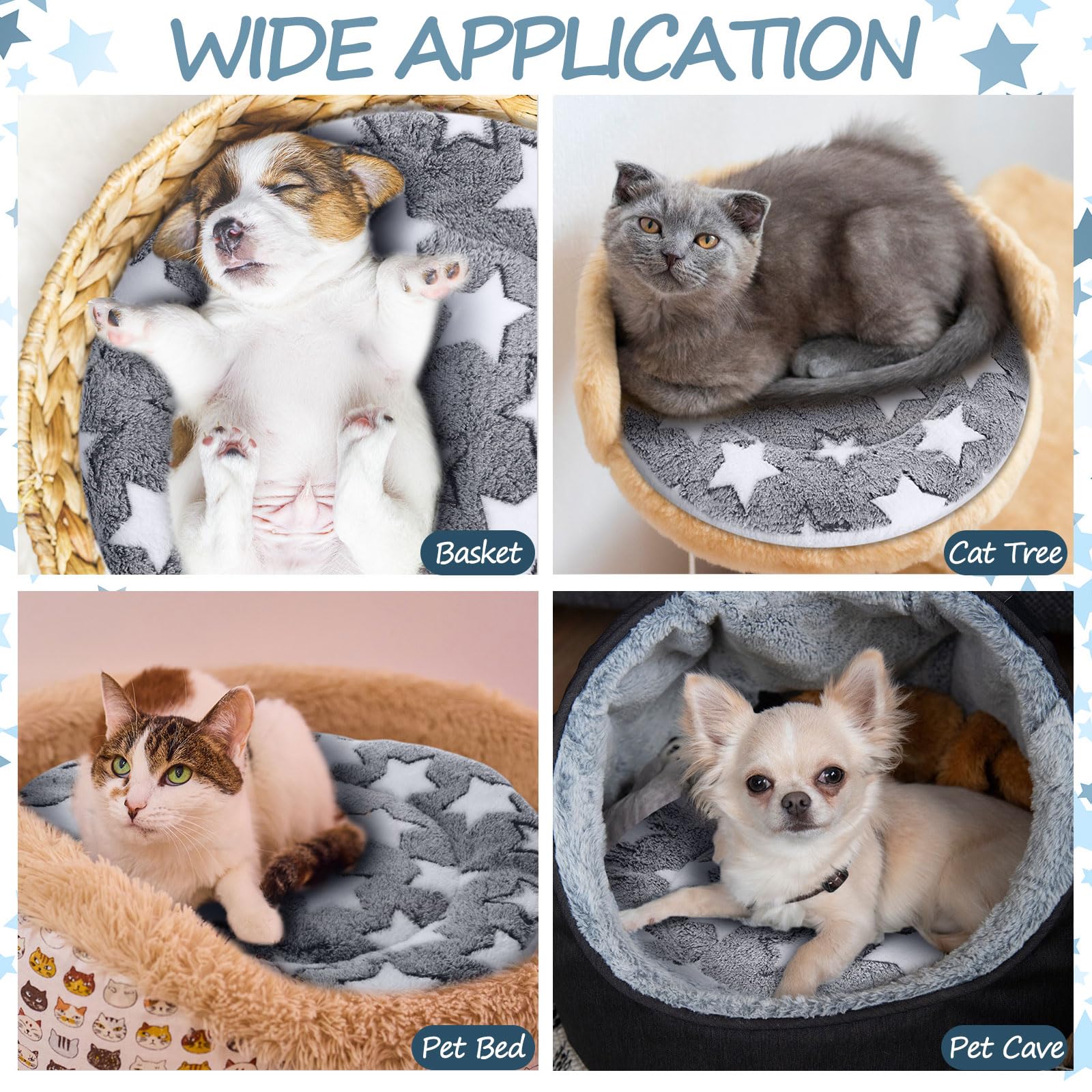 VitalCozy self-warming cat mat reversible design highlights versatile nesting options.