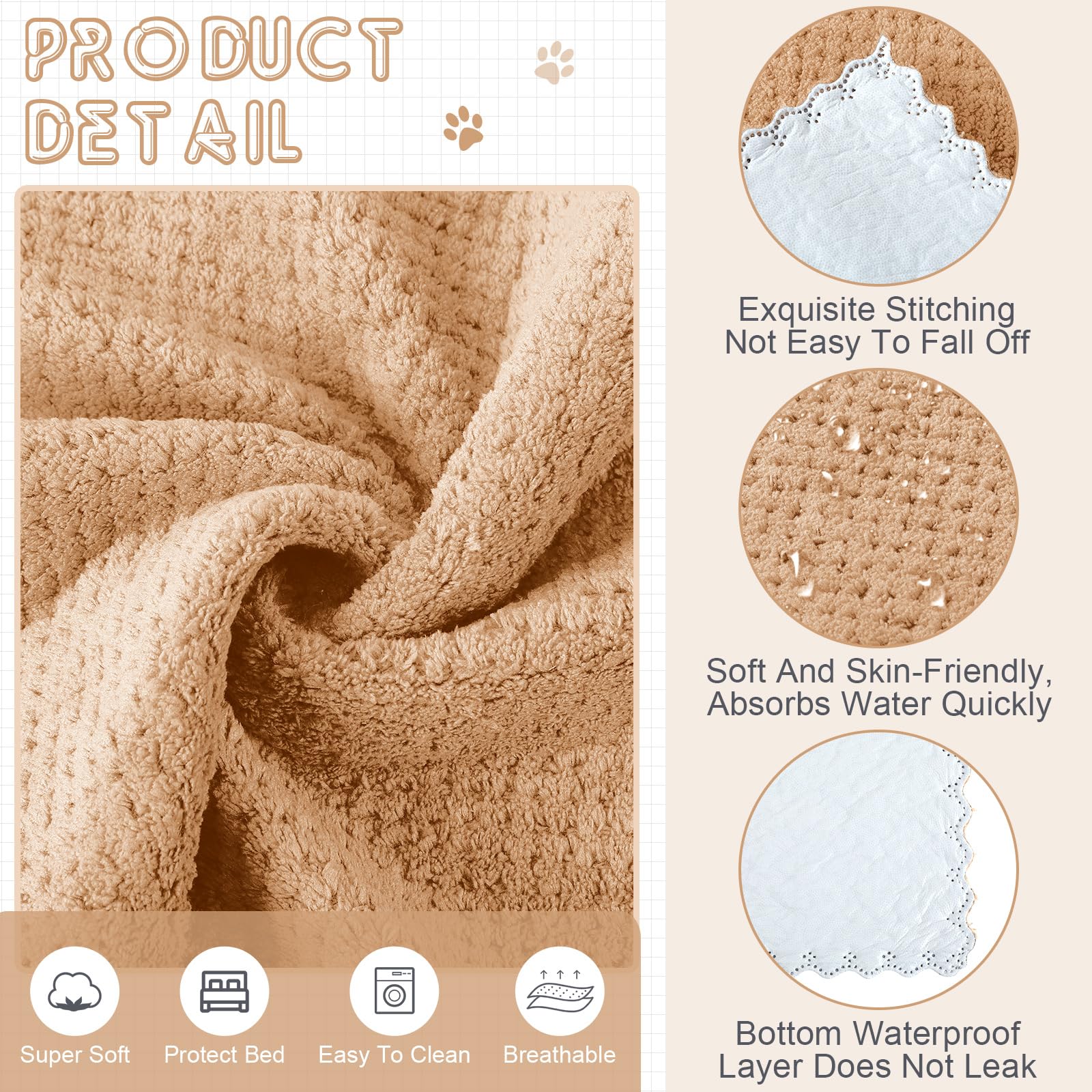 VitalCozy waterproof lining protects floors and cages, keeping spaces cleaner.