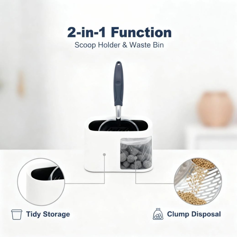 Vitisyao fast-sifting slots maximize usable litter with minimal shaking