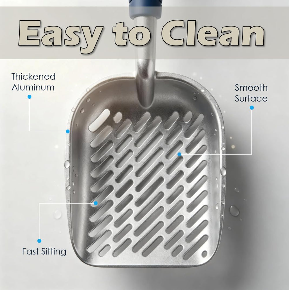 Vitisyao large size scoop with precise dimensions for easy clump capture