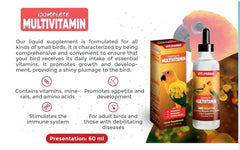 VITOFARMA Bird Evolution young-development supports appetite and growth in young birds.