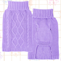 Viunimo dog sweaters winter outfit in use demonstrates easy wear and seasonal styling