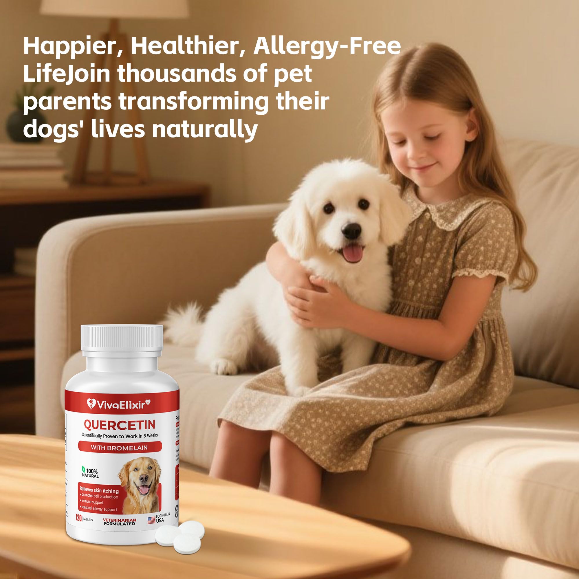 VivaElixir vet-formulated blister-pack highlights precise, filler-free dosing for pets.