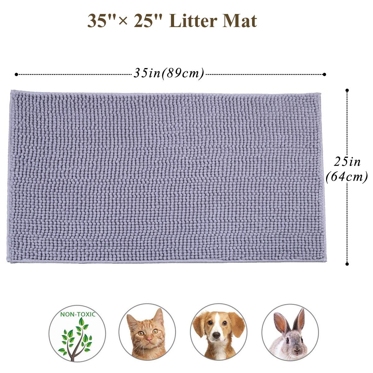 VIVAGLORY two-size option 31x20 and 35x25 for versatile box fit