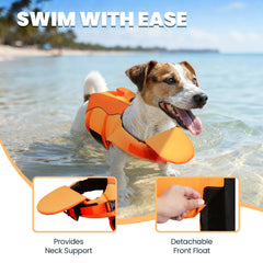 VIVAGLORY chin float provides gentle neck support during first swims.