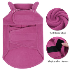 VIVAGLORY coat with reflective trim for night visibility