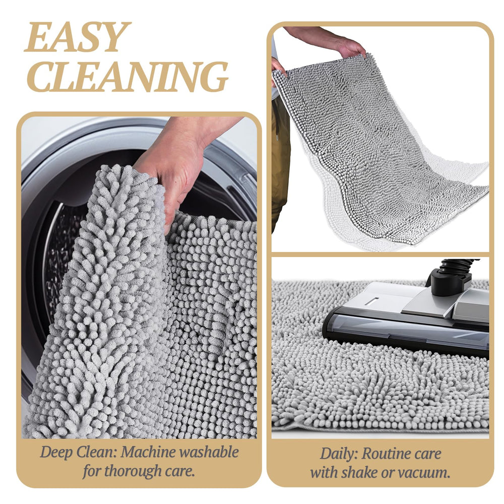 VIVAGLORY dog door mat kitchen-use catches spills and mud at doorway