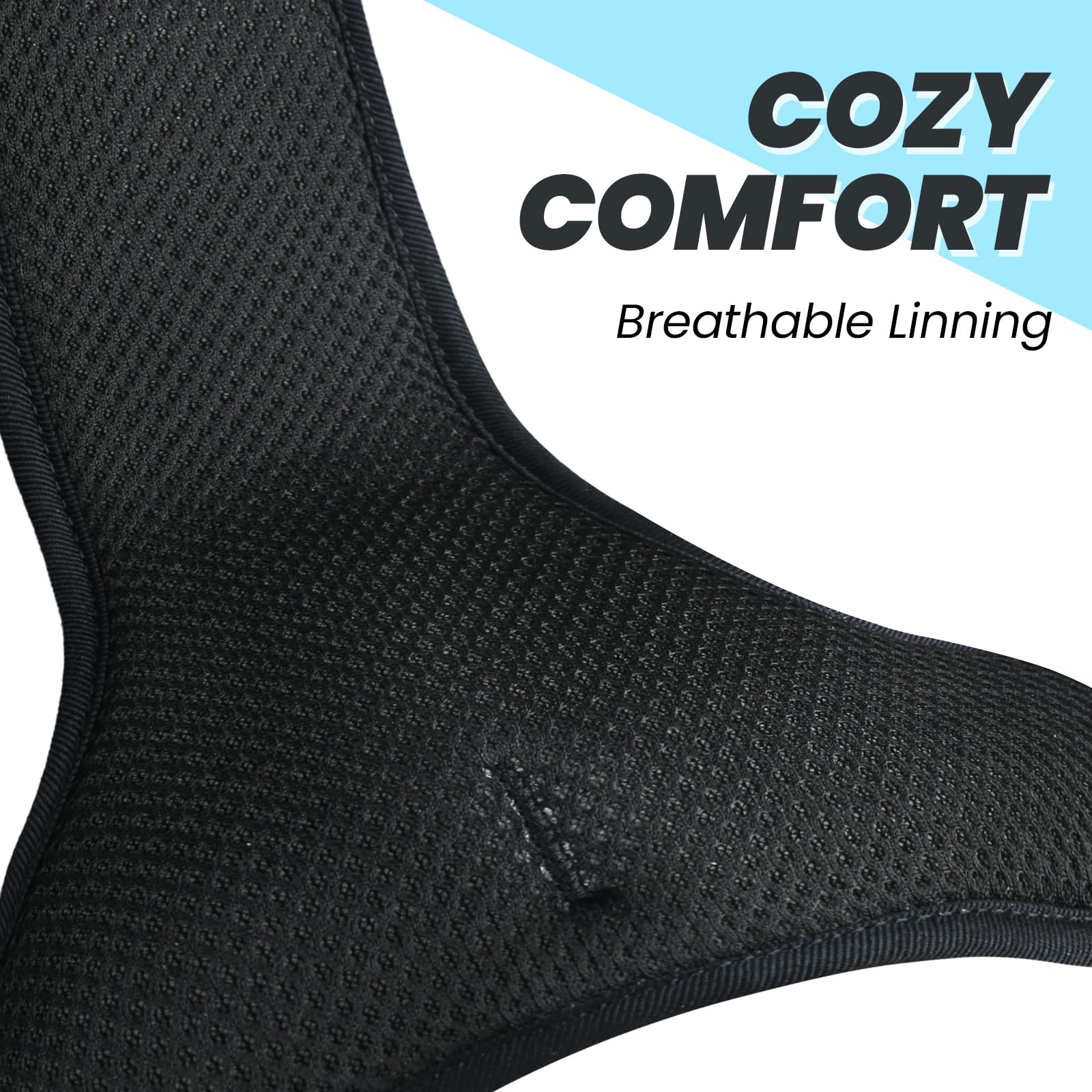VIVAGLORY Easefit reflective trims improve visibility at night.