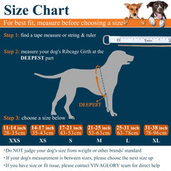 VIVAGLORY dog life vest belly and neck closures secure a snug fit