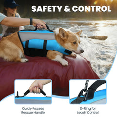 VIVAGLORY buoyant vest using 600D ripstop fabric durability