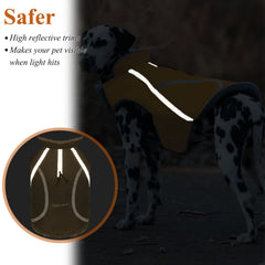 VIVAGLORY Frostfit reflective trim enhances visibility in low light