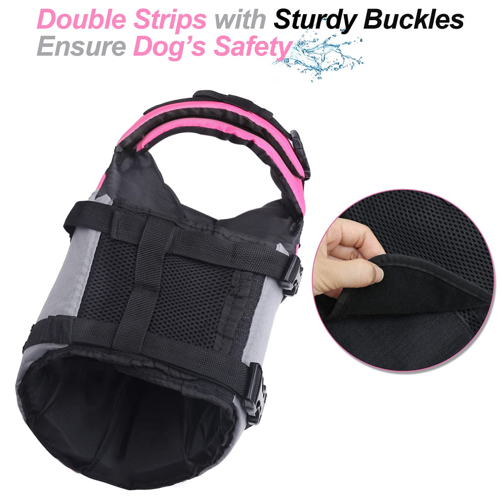VIVAGLORY Life Vest adjustable straps and buckles ensure a secure, customizable fit