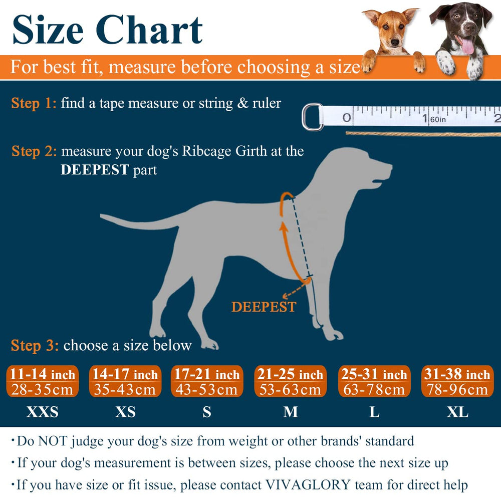 VIVAGLORY Rip Stop Dog Life Vest handle closeup for easy water lifting