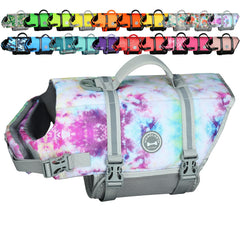Chaleco VIVAGLORY para perros con colores brillantes facilita la localización durante la natación