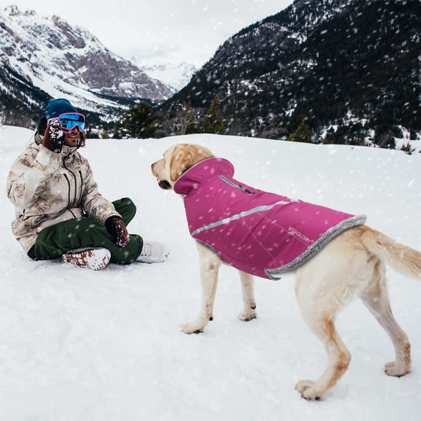 VIVAGLORY Snowrap easy-on closure image illustrates fast, effortless dressing