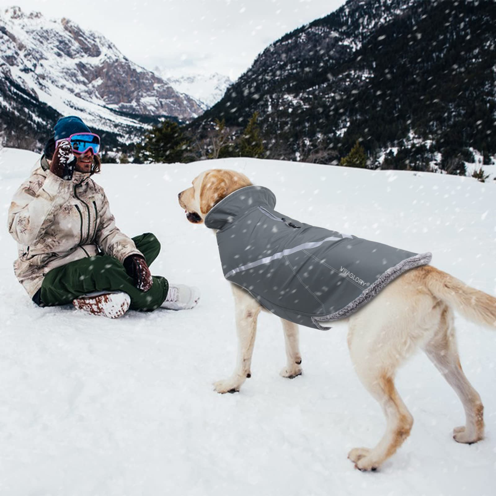 VIVAGLORY Snowrap easy-on hook-and-loop fasteners for quick dressing