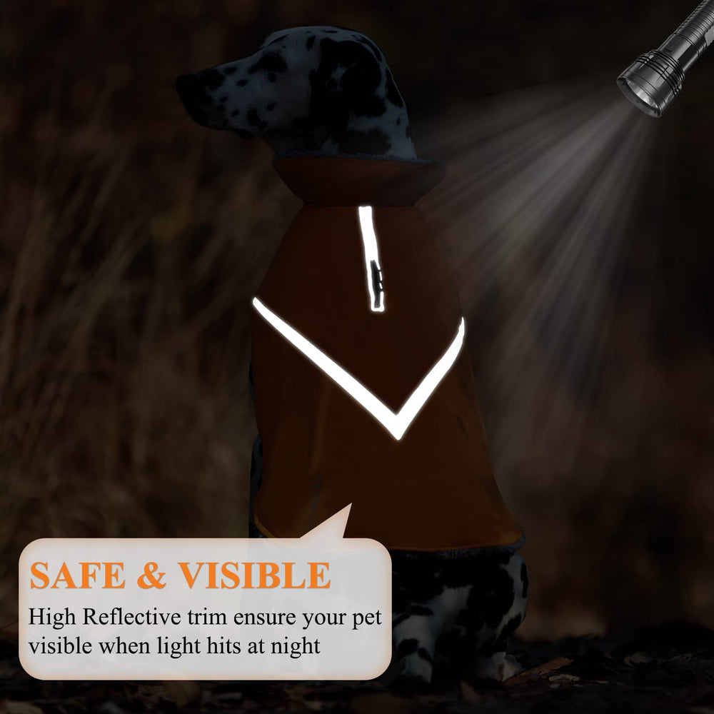 VIVAGLORY Snowrap harness hole features easy leash access for harness use