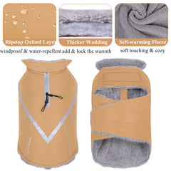 VIVAGLORY Snowrap reflective trim side view - safer low-light outings
