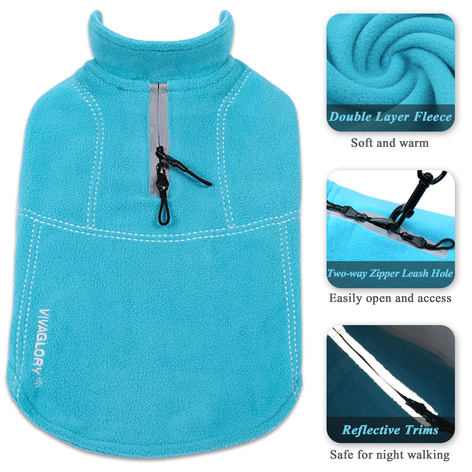 VIVAGLORY Softpad belly wrap closeup emphasizes snug warmth coverage