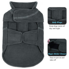 VIVAGLORY Softpad vest back leash hole for leash management