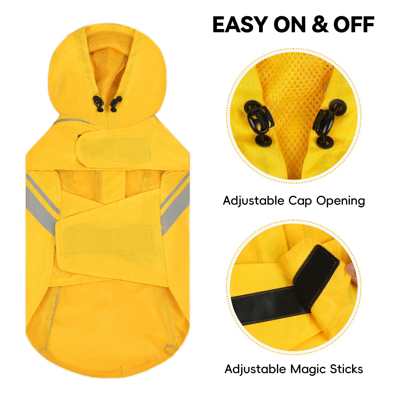 VIVAGLORY Wetoff lightweight material and breathable lining for comfort