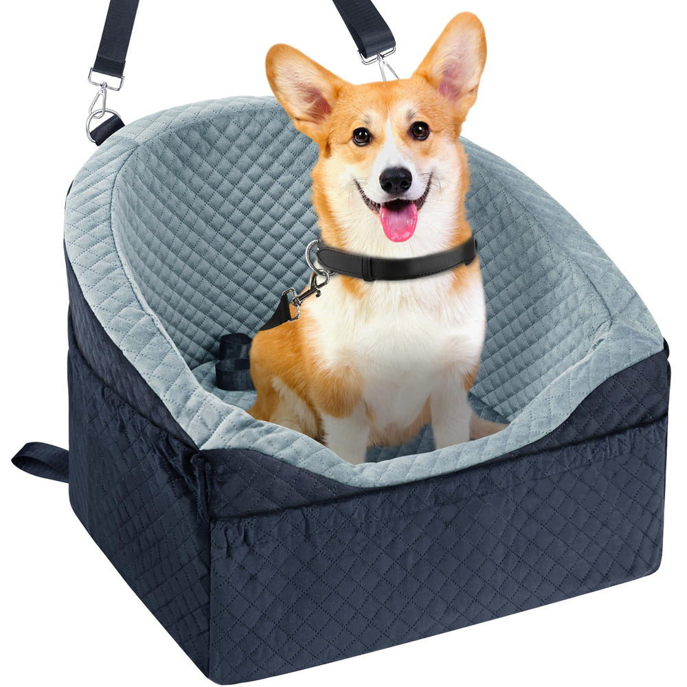 Vivifying dog car seat strap attachment keeps your pet secure during travel