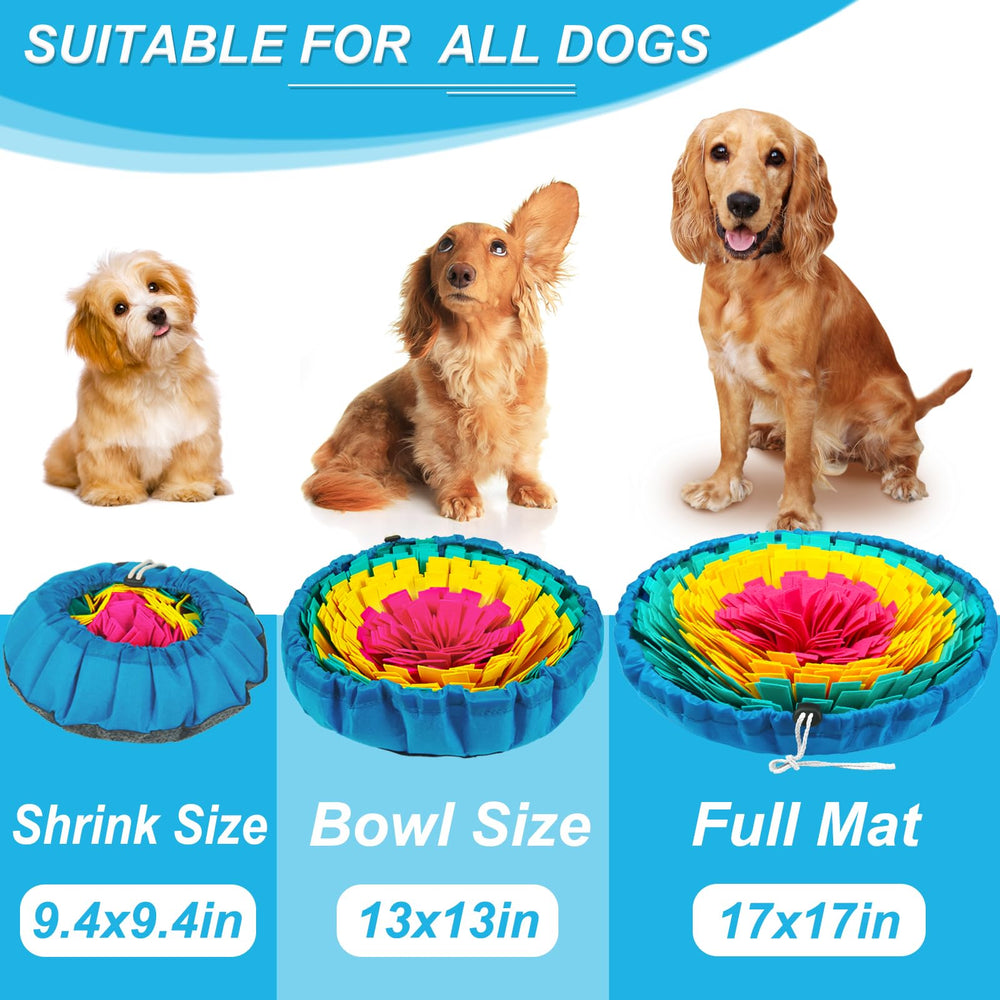 Vivifying Snuffle Mat 17x17-inch size fits most dogs for shared play