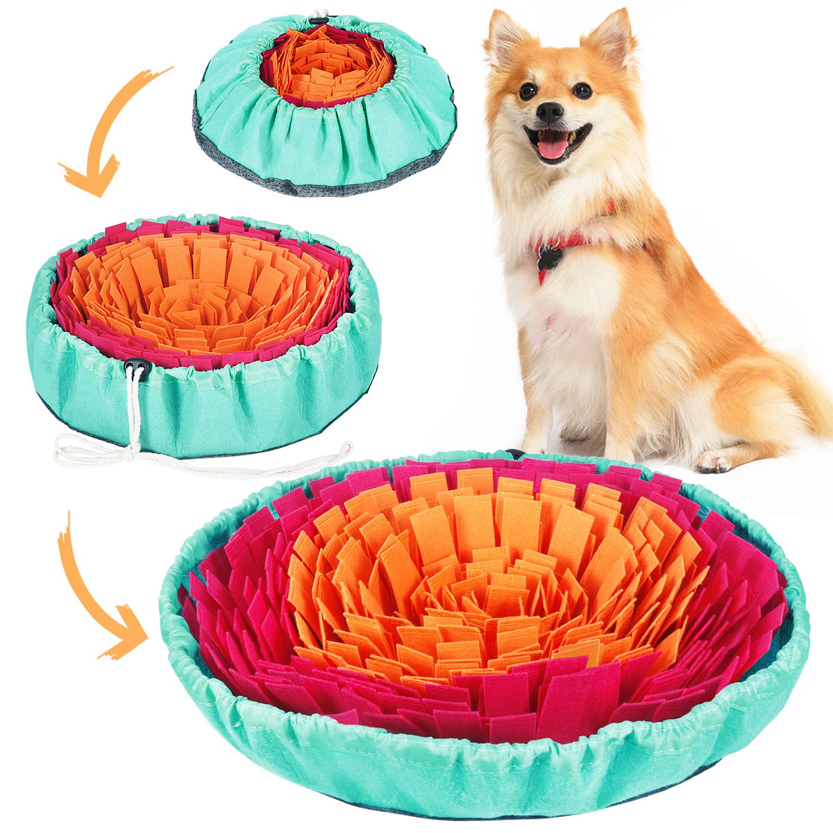 Vivifying Snuffle Mat for dogs—unboxed and ready for gentle slow feeding
