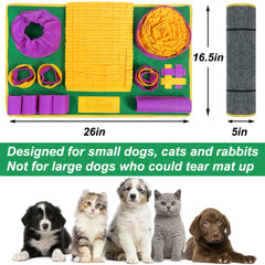 Vivifying Snuffle Mat eight-hidden-treats – encourages sniffing and mental stimulation.