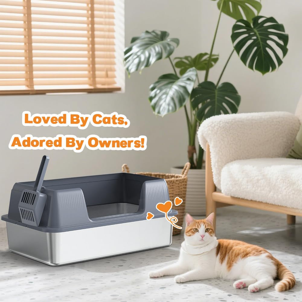 Vivifying dimensions 23x14.5x10 inches provide ample space for cats.