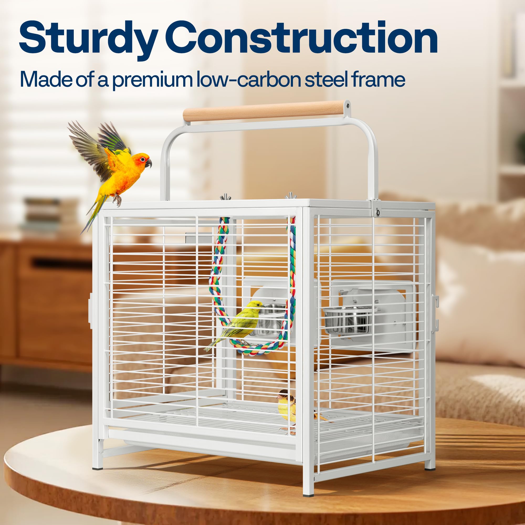 VIVOHOME easy-assembly feature supports quick setup and hassle-free use.