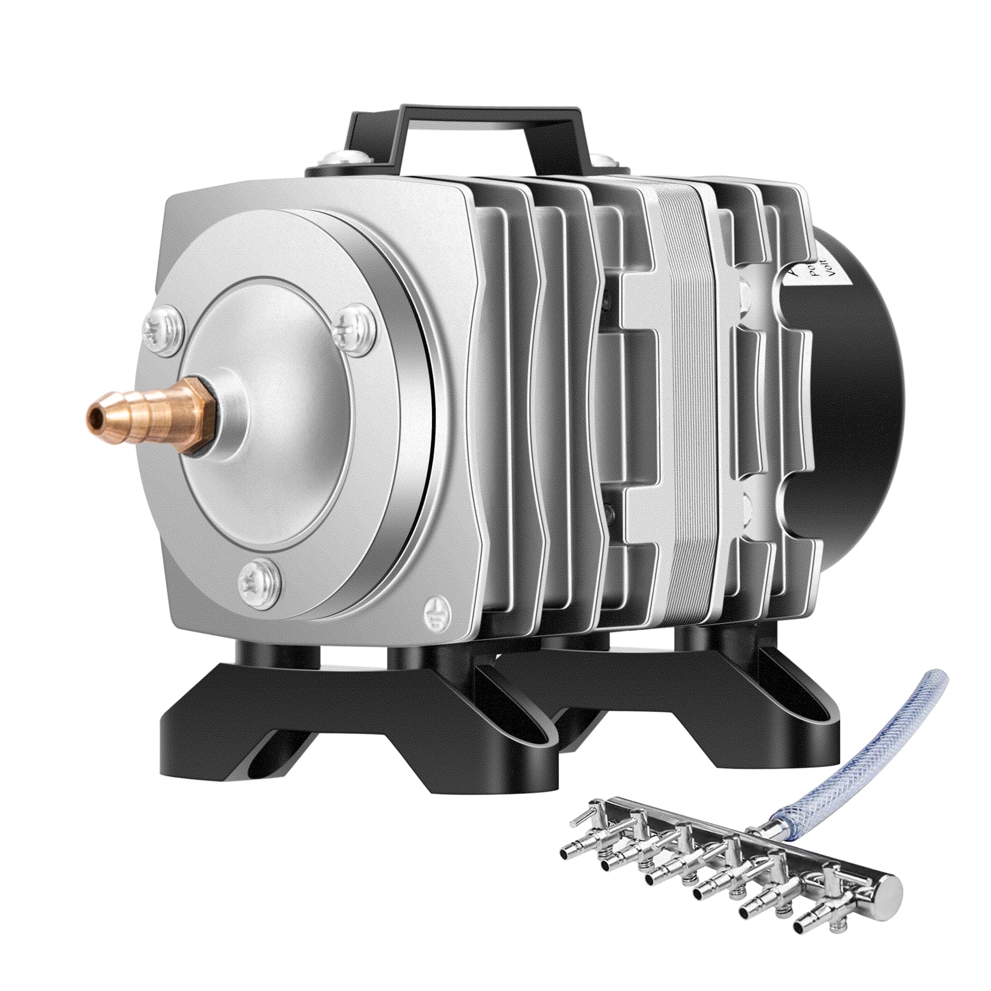 VIVOSUN 317GPH air pump assembly showcases sturdy design for dependable aquarium oxygenation.