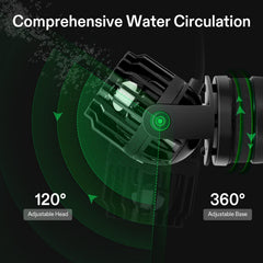 VIVOSUN magnetic-base attachment enables secure wall installation with minimal vibration.