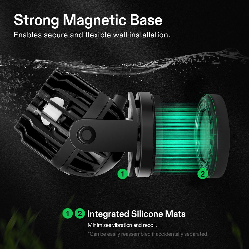VIVOSUN vertical head adjustment allows precise head angle for thorough tank coverage.