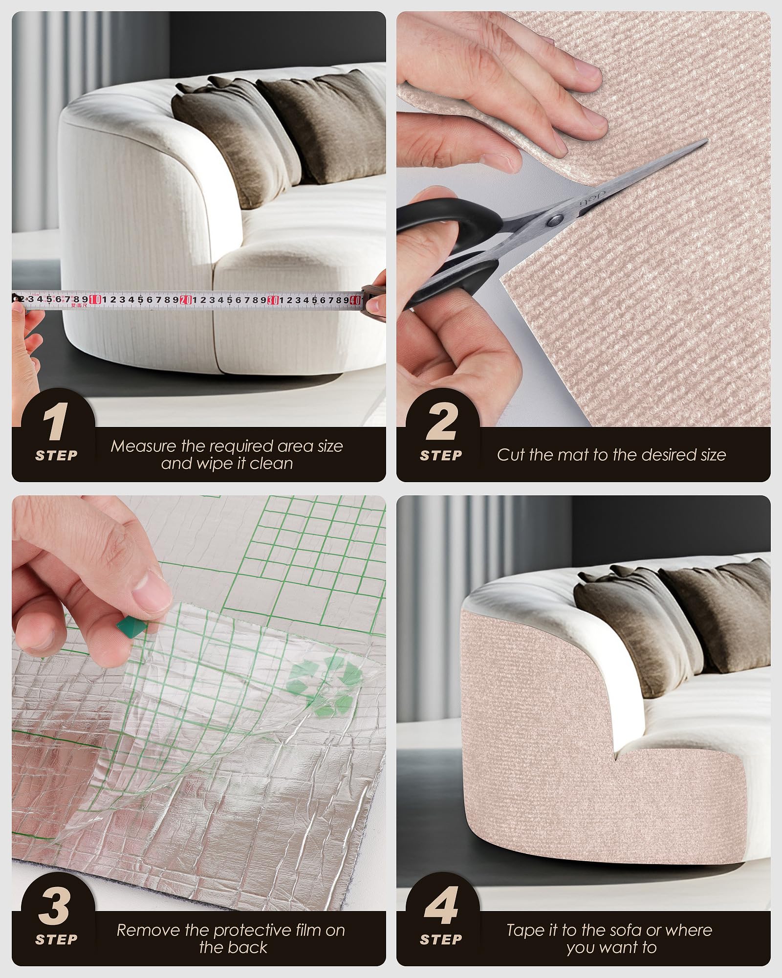 VIVOYAN beige-ideal-leather-wood protector adheres well on leather and wood.