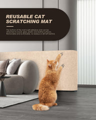 VIVOYAN beige-self-adhesive-back protector sticks quickly and securely.