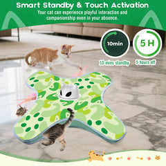 VIWIK USB recharge keeps cats engaged with ready-to-play power
