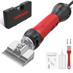 Vkdemer Horse Clippers 600W motor close-up for powerful grooming