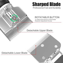 Vkdemer Horse Clippers removable blades for precise trimming