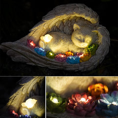 VKEVOC heart-design memorial stone emphasizes personal, heartfelt tribute to a feline friend