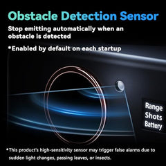 VKL Ball Launcher display screen highlights quick distance and battery status at a glance