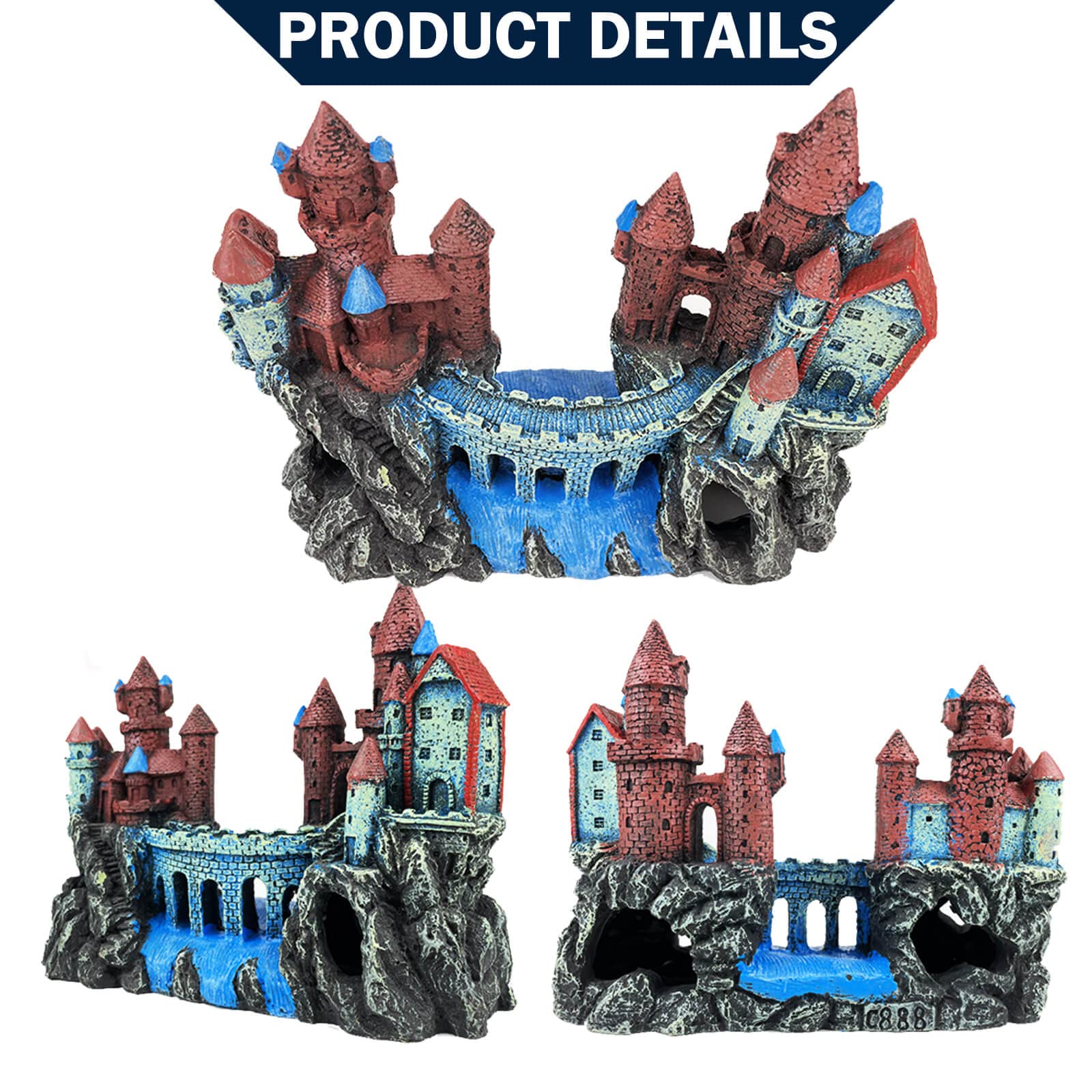 VMCN centerpiece-ready design enhances tank scenery with magical charm