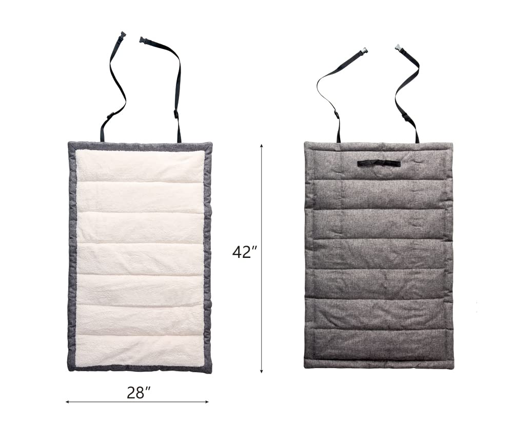 vmgreen Outdoor Dog Bed Sherpa surface adds soft warmth for pets