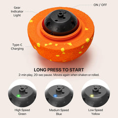 VNAKIO interactive dog ball during waterproof test demonstrates IPX7 readiness.