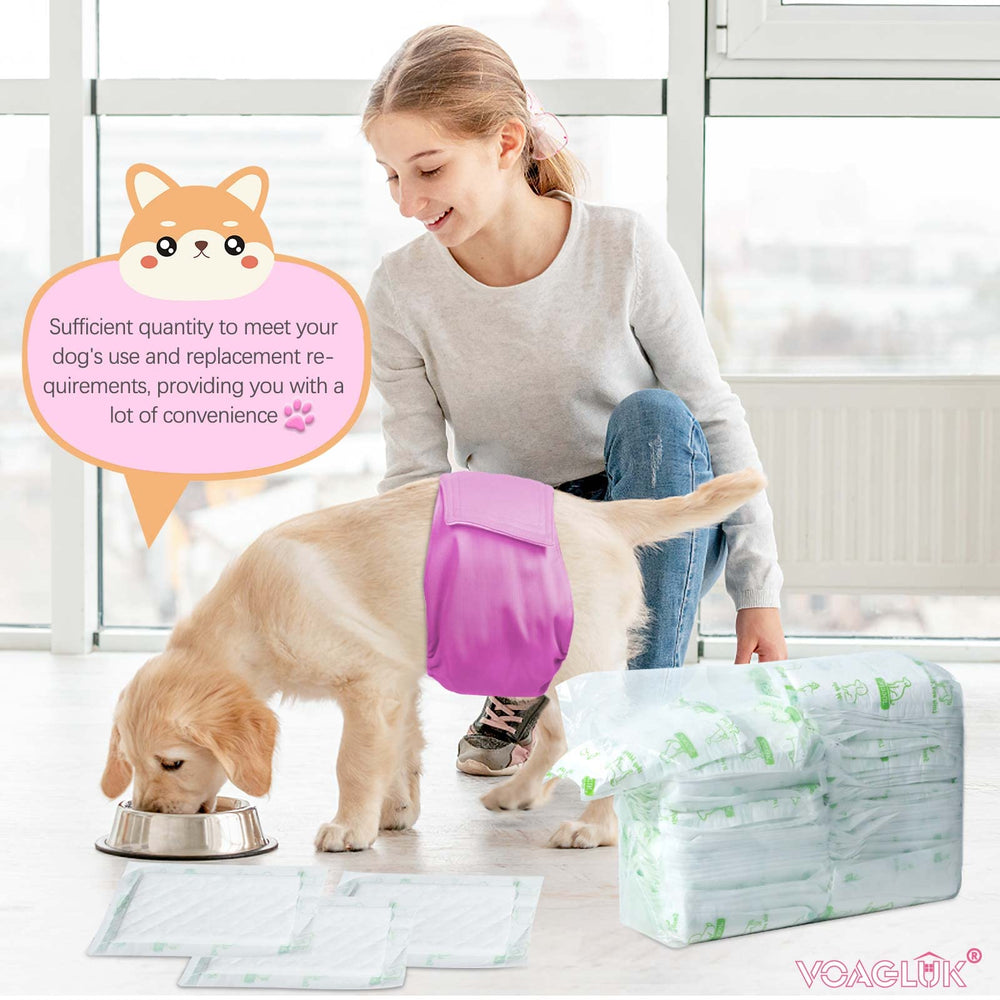 VoagLuk disposable inserts for easy cleanup without washing