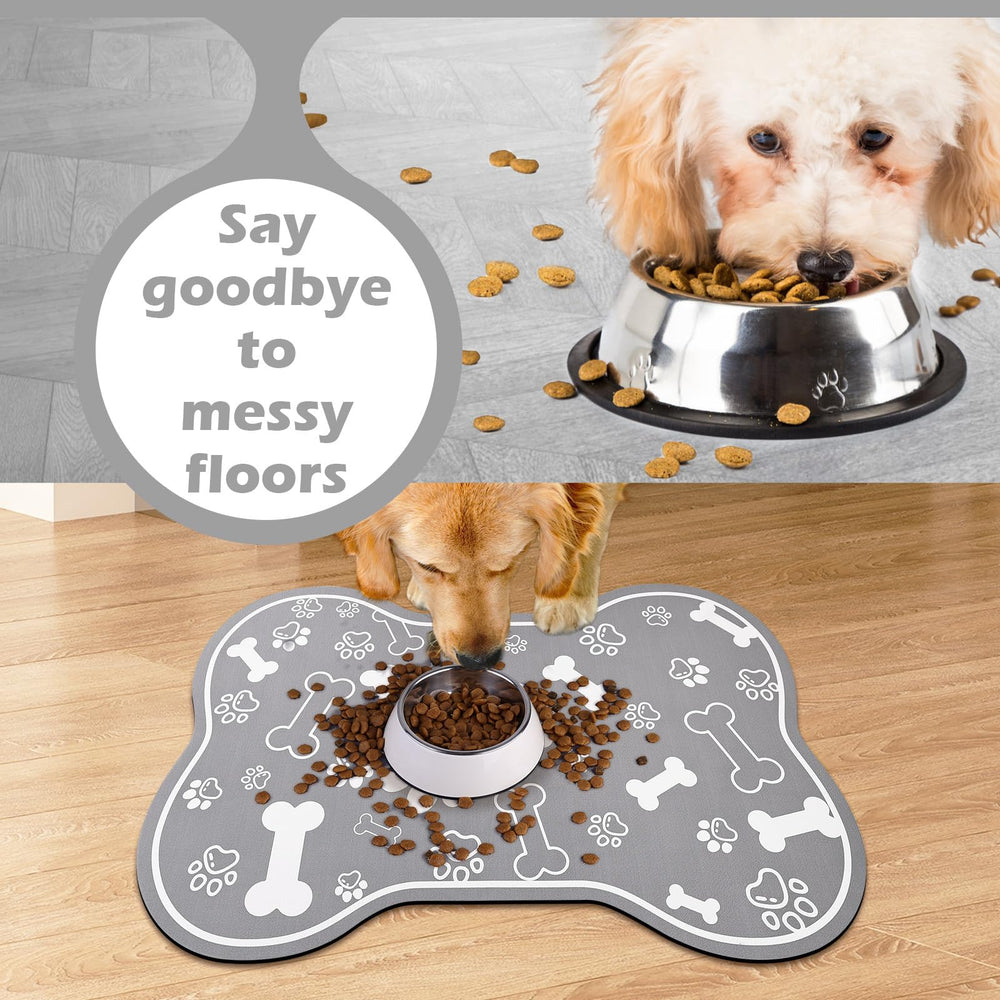 Voanos stain-protection mat protects floors from pet messes.